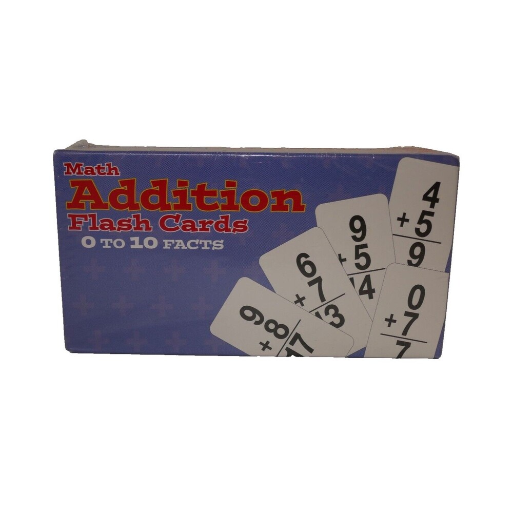 Math Addition Flashcards SEALED
